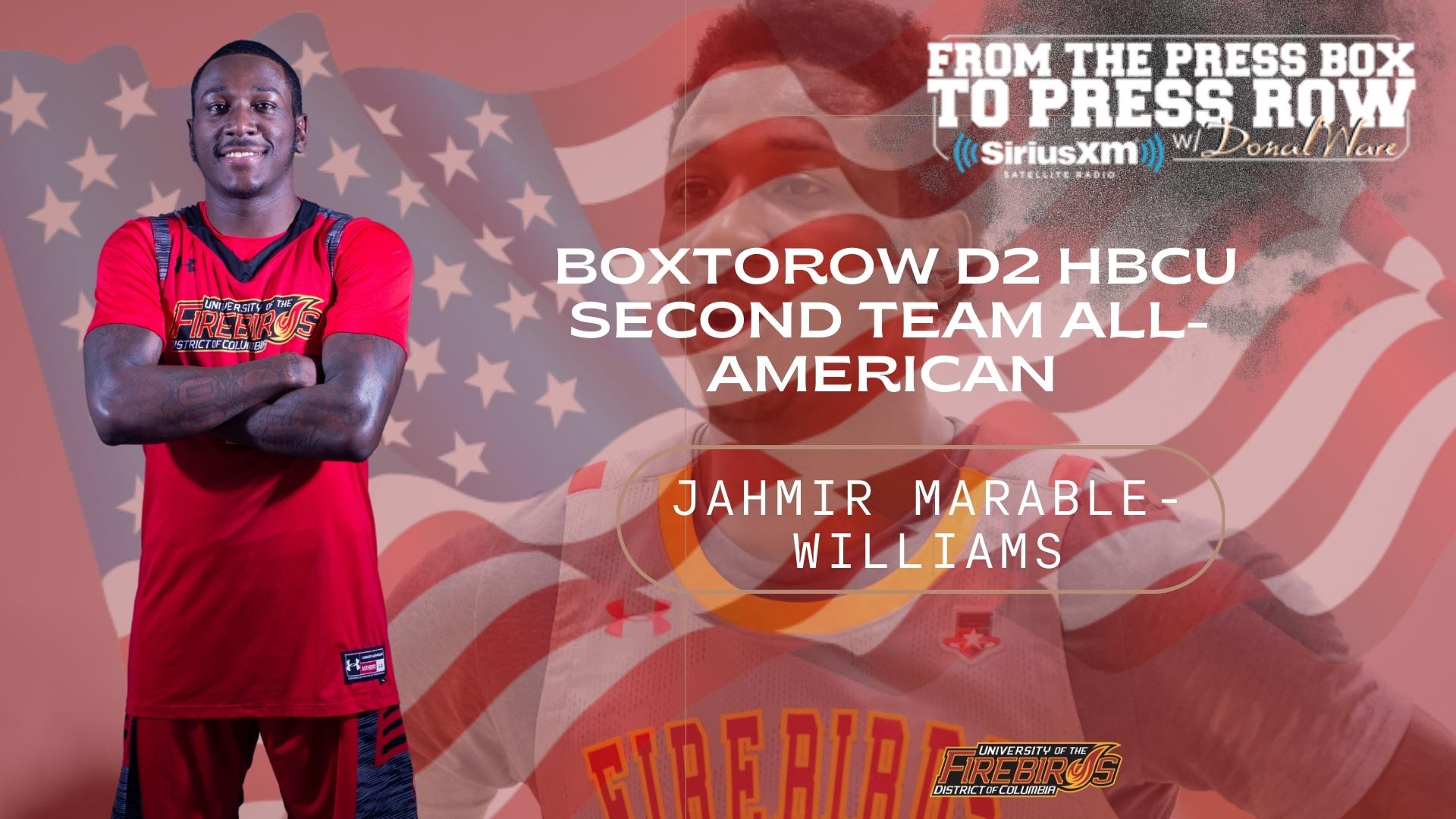 Jahmir Marable-Williams Earns BOXTOROW D2 Second-Team All-America Honors