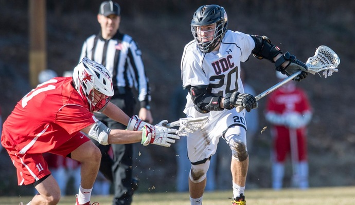 Senior Attacker Alan Singleton tallied five goals and a assist in the win over Davis & Elkins