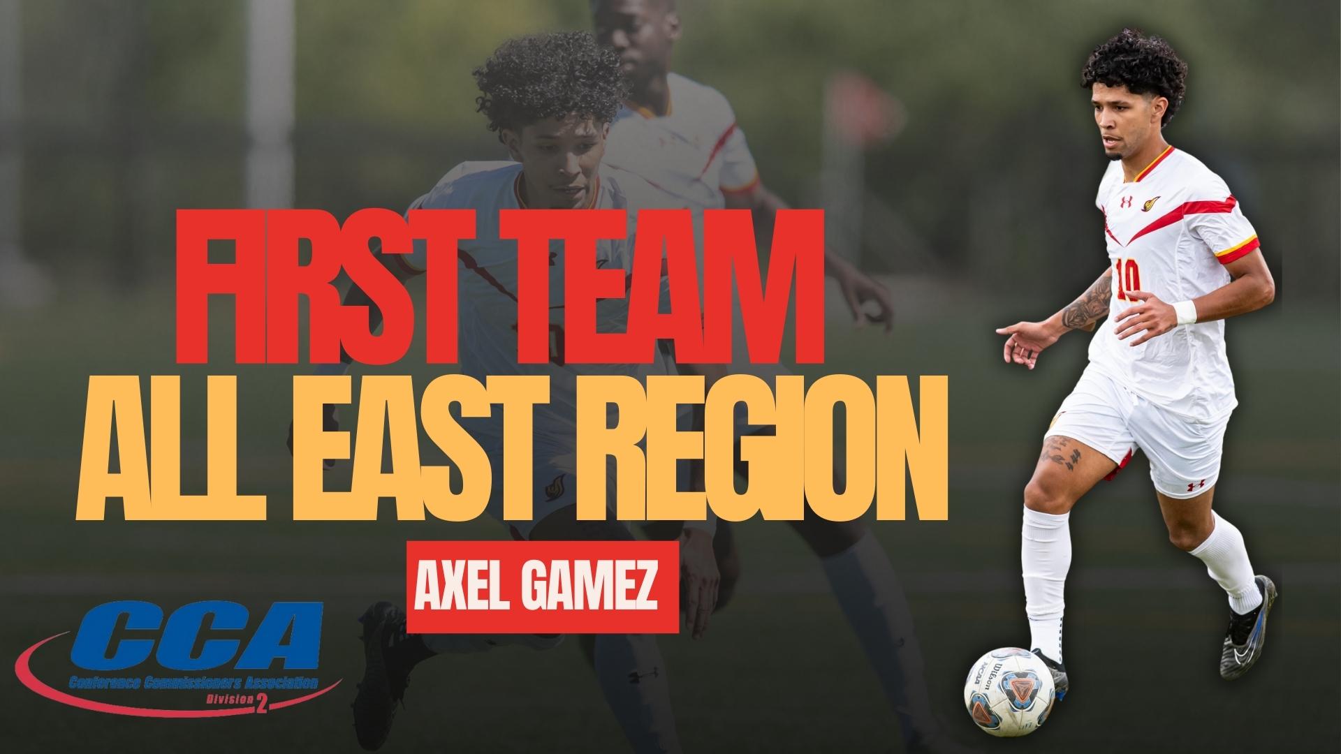 Axel Gamez Earns Division II Conference Commissioners Association All East-Region Team Honors