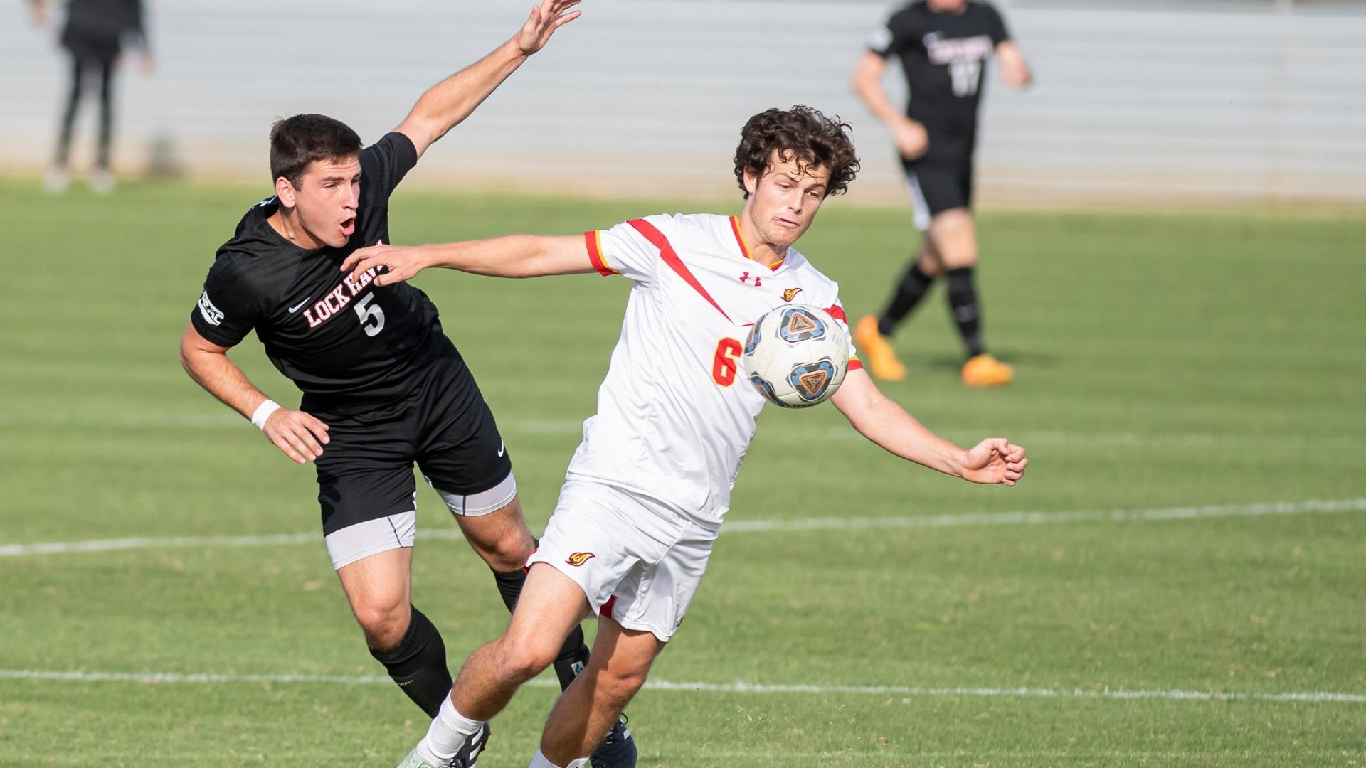UDC Men's Soccer Closes Out Regular Season Play at Home in Winning Fashion