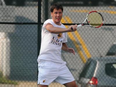 Tomas Gajdusek is 6-0 in singles play and 4-0 in doubles play this season.