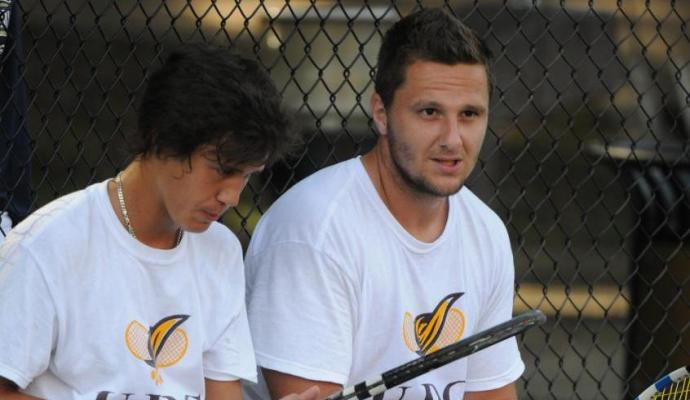 Simon Andersson (left) and Aleksandar Grabovac (right) are the No. 2 seed for the ITA Tournament.