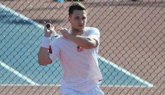 Aleksandar Grabovac Earns ECC Men's Tennis Player of the Week