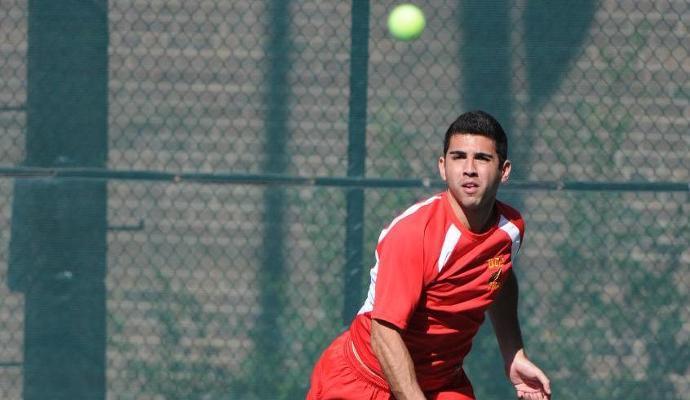 Senior Carlos Quiroga and the Firebirds fell vs. NYIT on Friday afternoon.