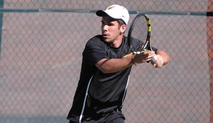Diego Pinto Earns East Coast Conference Men’s Tennis Rookie of the Week