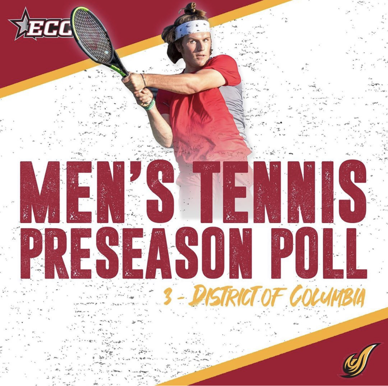 UDC Men’s Tennis Voted to Place Third in the ECC Conference Preseason Poll