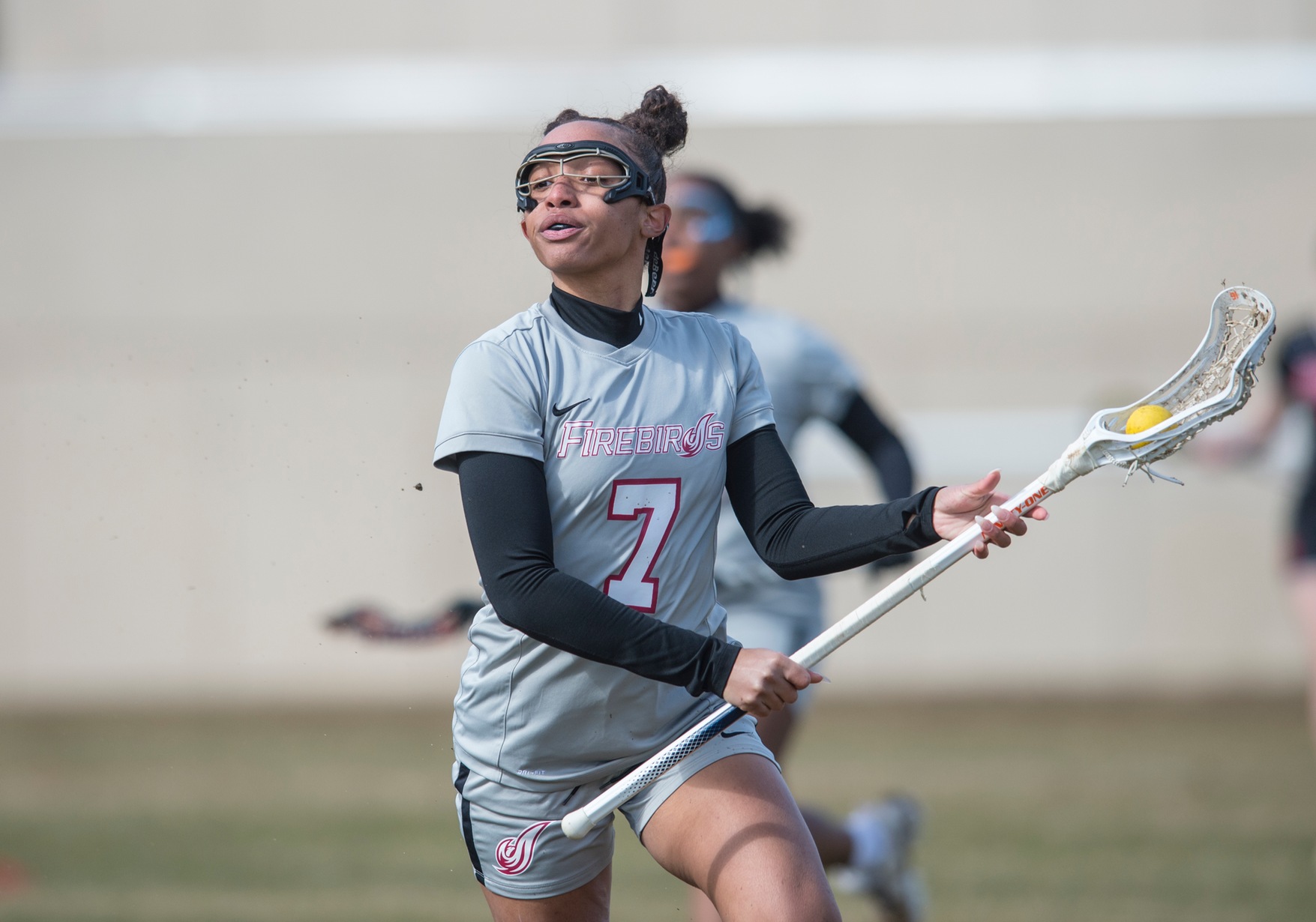 Kianna Franklin scored a season high two goals in match up against Holy Family.