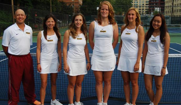 UDC Women’s Tennis Earns East Coast Conference Academic Team of Excellence Award