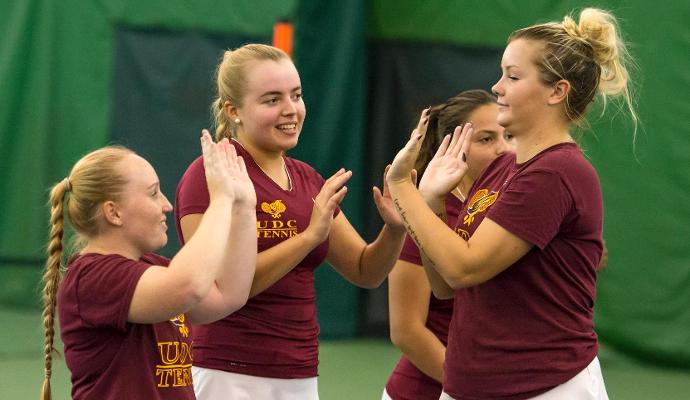 Firebirds Women’s Tennis Fall Season Concludes with 5-1 ECC Semifinal Loss to Top-Seeded NYIT
