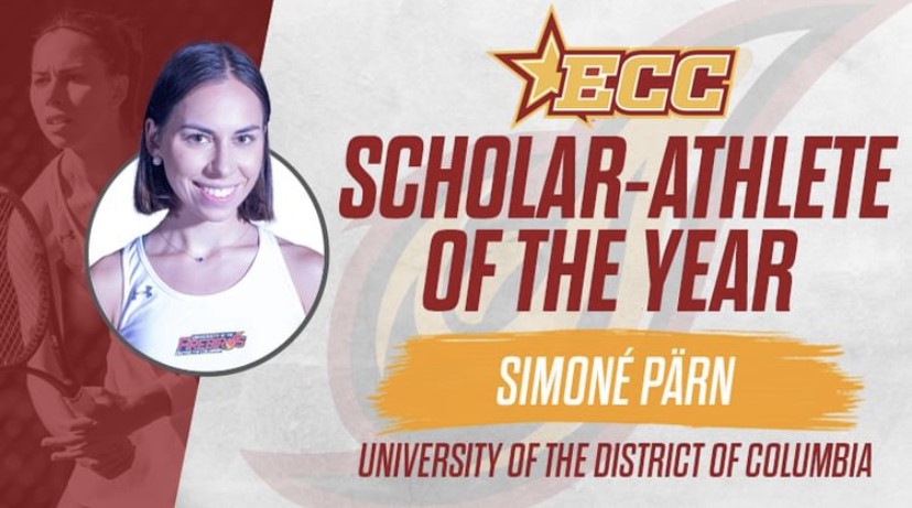 Simone Parn Named ECC Scholar-Athlete of the Year