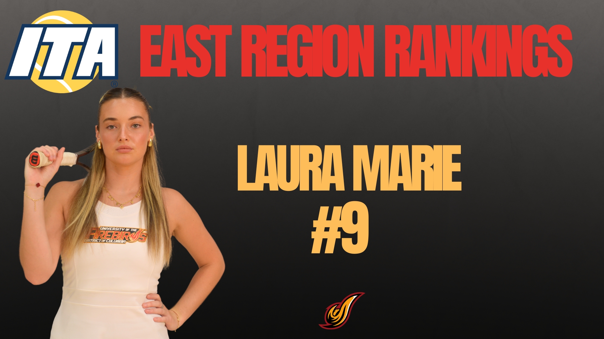 Laura Marie Earns ITA East Region Ranking