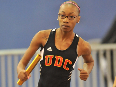 UDC 4X 400 METER RELAY TEAM TO COMPETE IN NCAA TRACK & FIELD CHAMPIONSHIPS