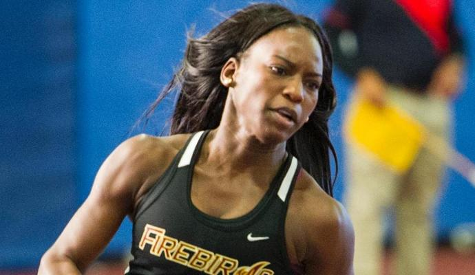 Stacy-Ann Rowe ran impressive times in the 60M and 60M Hurdles.