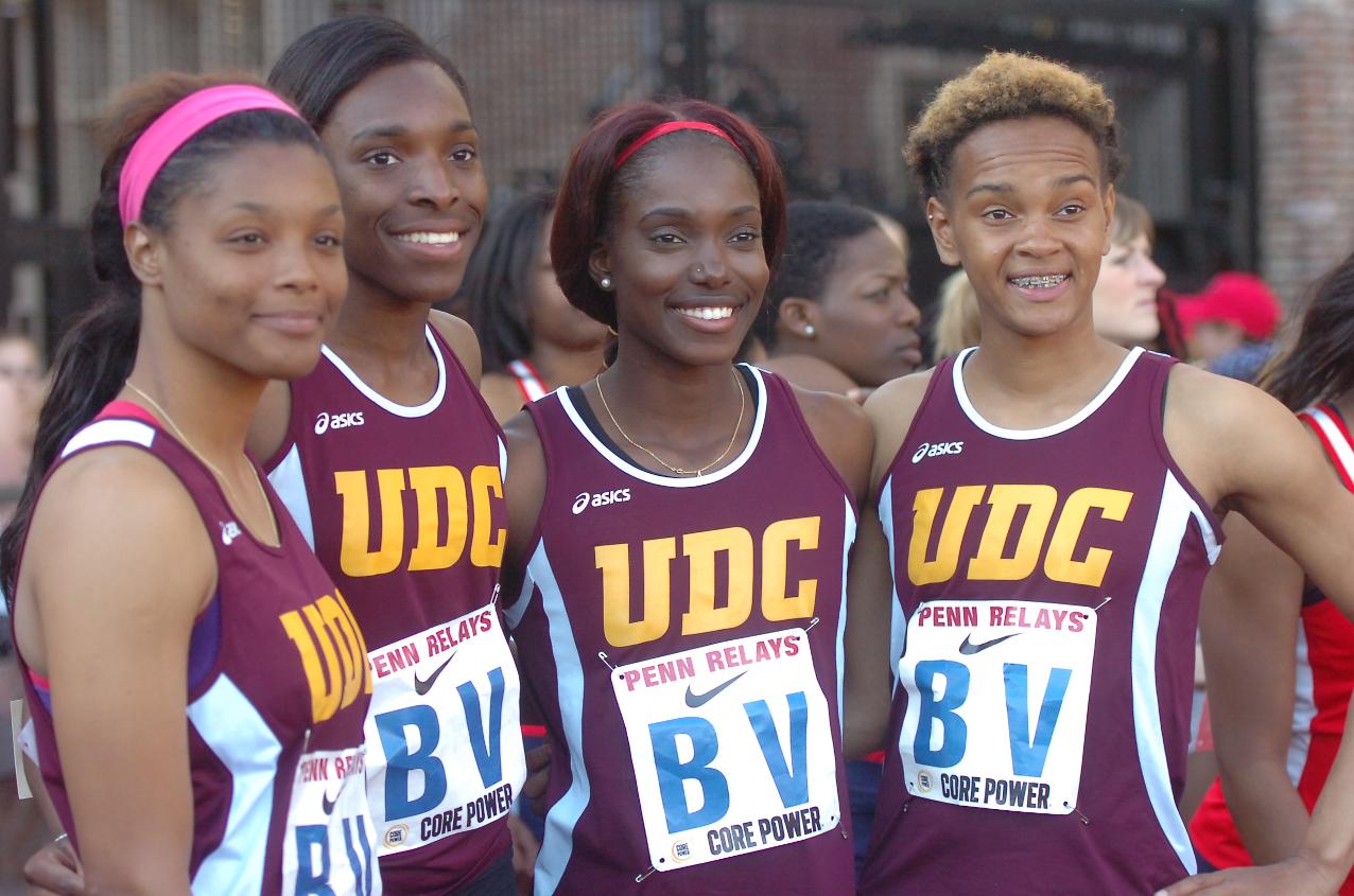 UDC 4x400M Relay Team Announced a 2014 NCAA Division II Outdoor Track & Field Championship Participant