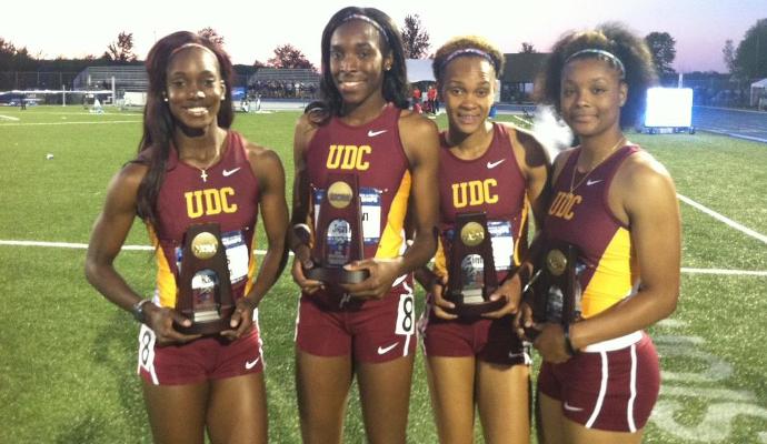 University of the District of Columbia Women’s 4x400M Relay Team Finishes 4th at NCAA Division II Outdoor Track & Field Championships