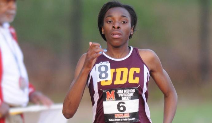 Senior Jerily Benjamin was 9th overall in the 400M and the 2nd best Division II performer. She also ran a leg of the 4x400M Relay which placed 3rd of 9 teams.