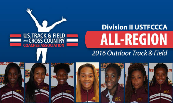 UDC Ranked No. 7 in Final USTFCCCA East Region Poll; Several Individuals Earn All-Region Accolades