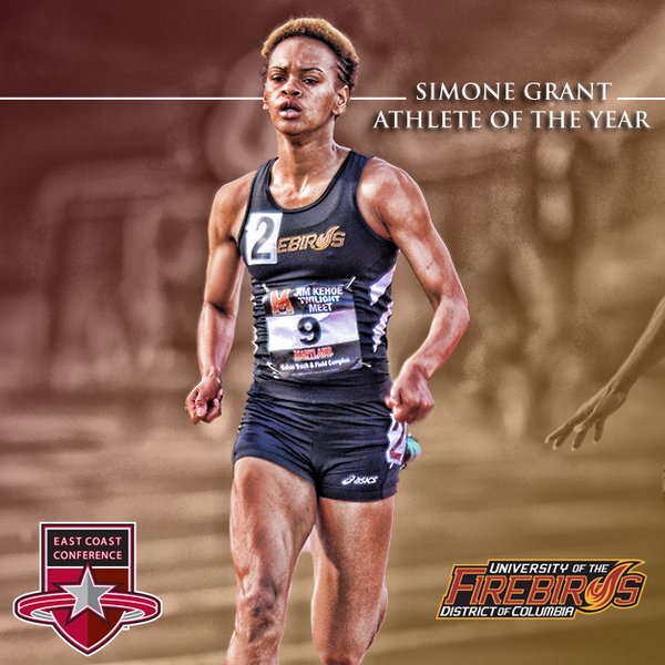 Simone Grant Repeats as ECC Outdoor Track & Field Athlete of the Year; Host of Firebirds Earn All-Conference Honors