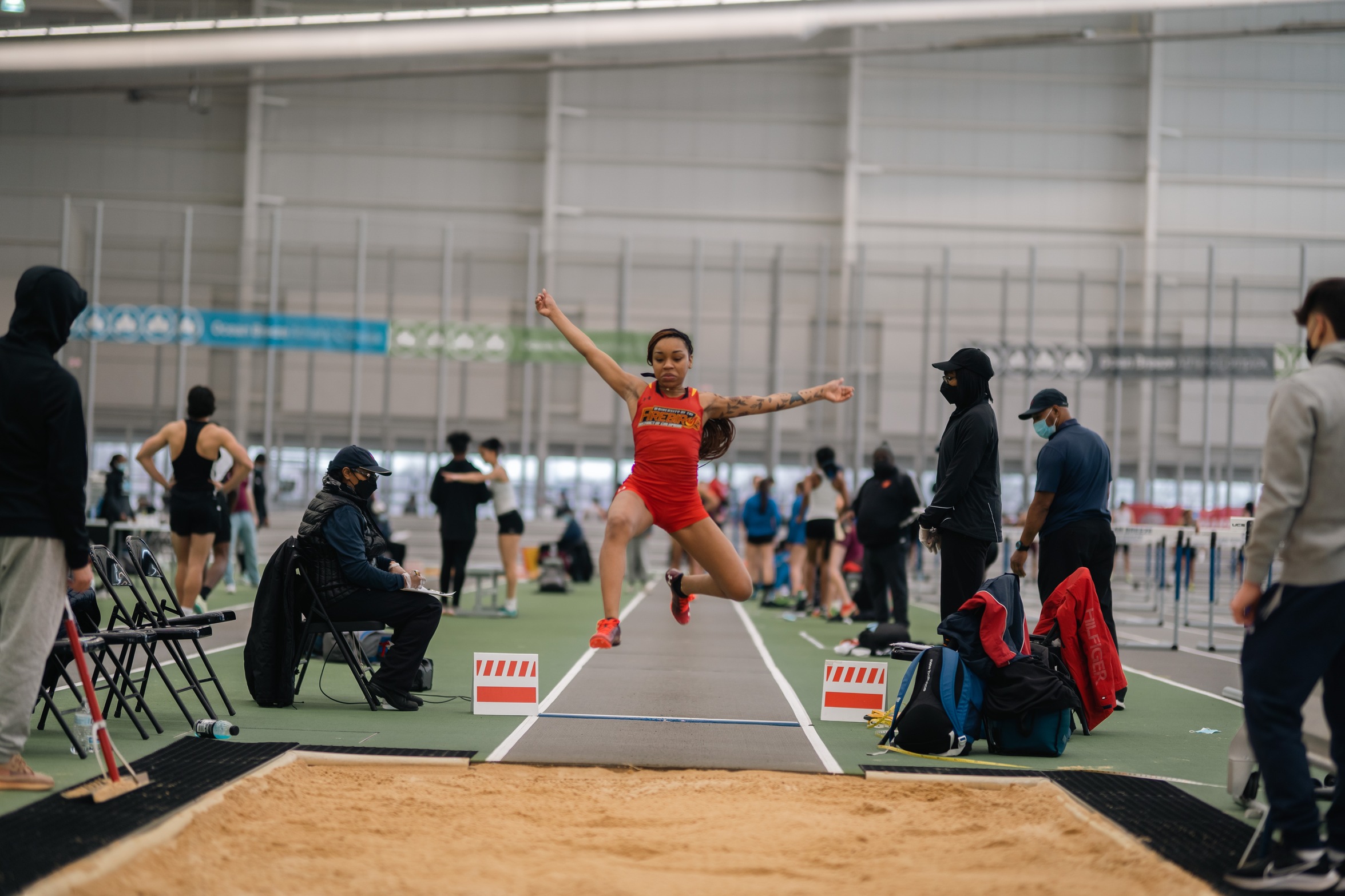 UDC Women's Outdoor Track Team Open the Season with Strong Performances