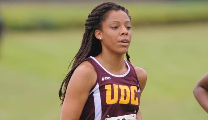 Junior Shayna Hodge improved her time from last week by nearly three minutes.