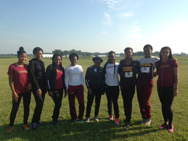UDC Women’s Cross Country Competes at Delaware State Hornet Invitational