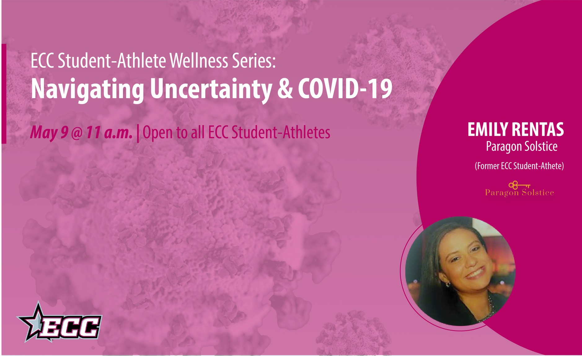 ECC to Host Interactive Webinar for Student-Athletes on Mental Health and Managing Stress