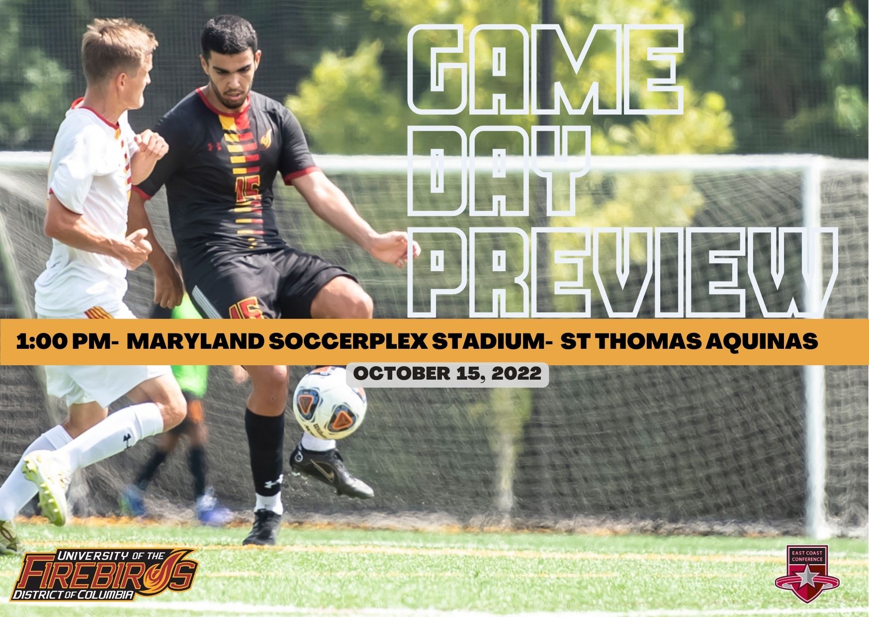 MEN'S SOCCER: GAME DAY PREVIEW 10/15