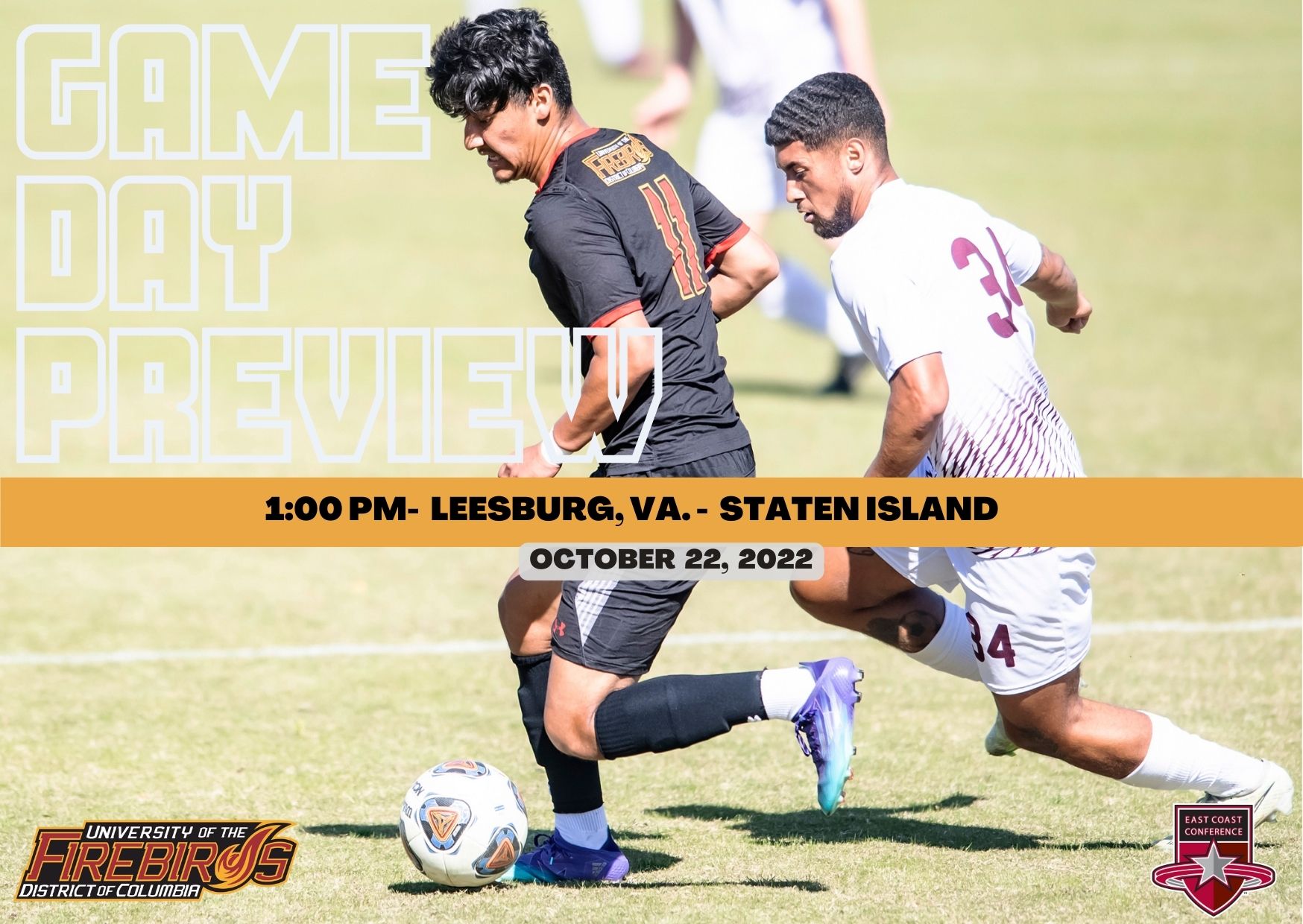 MEN'S SOCCER: GAME DAY PREVIEW 10/22