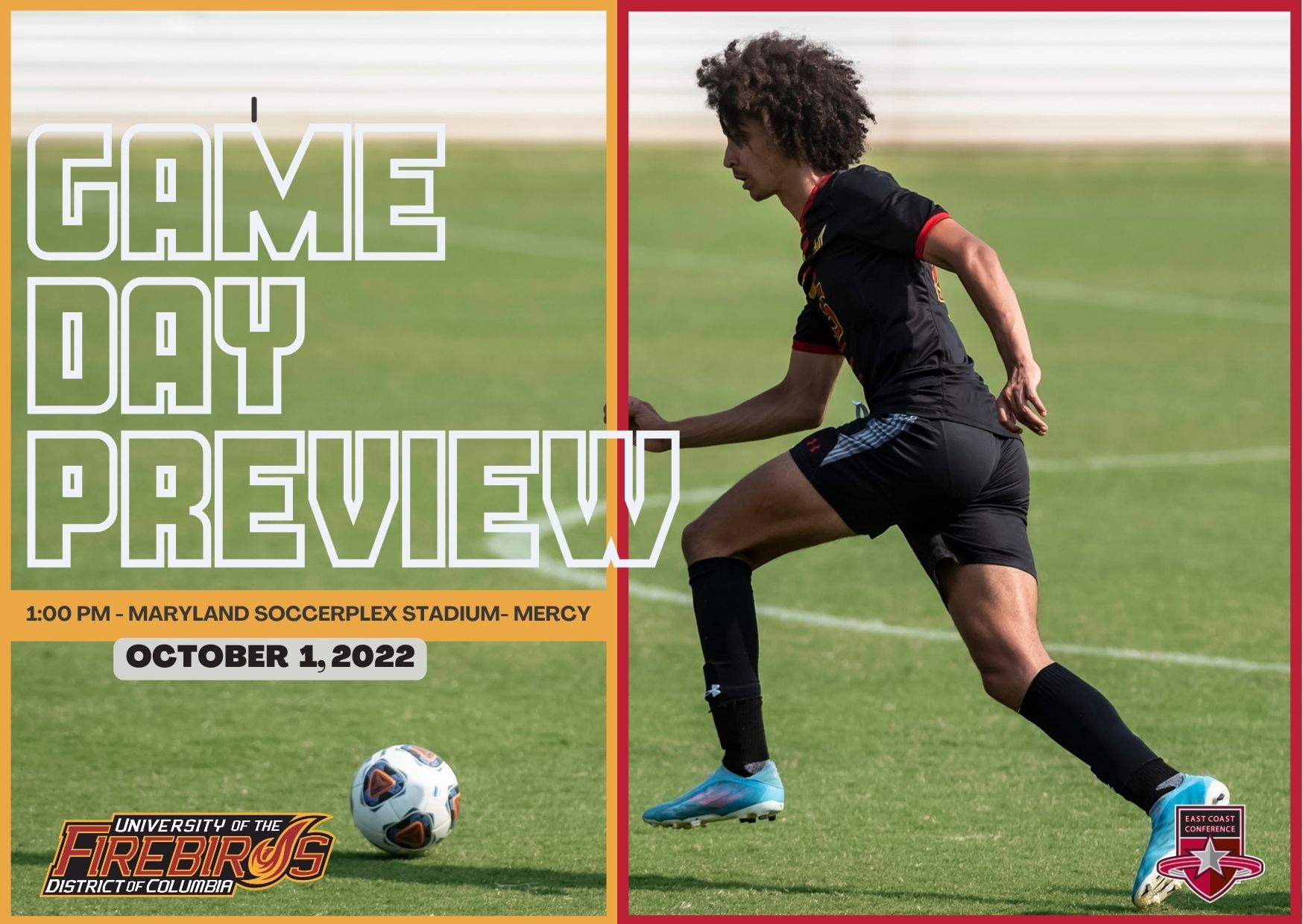 MEN'S SOCCER: GAME DAY PREVIEW 10/1