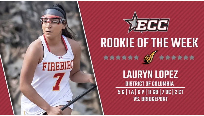 Lauryn Lopez Earns Second ECC Rookie of the Week Honors; Iyanna Jackson Makes weekly Honor Roll