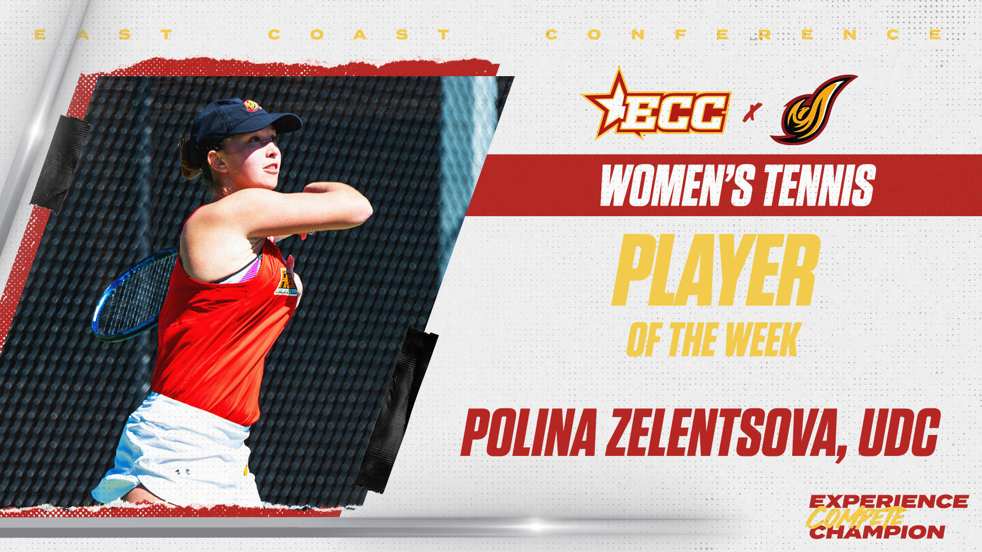 Polina Zelenstova Named ECC Player of the Week