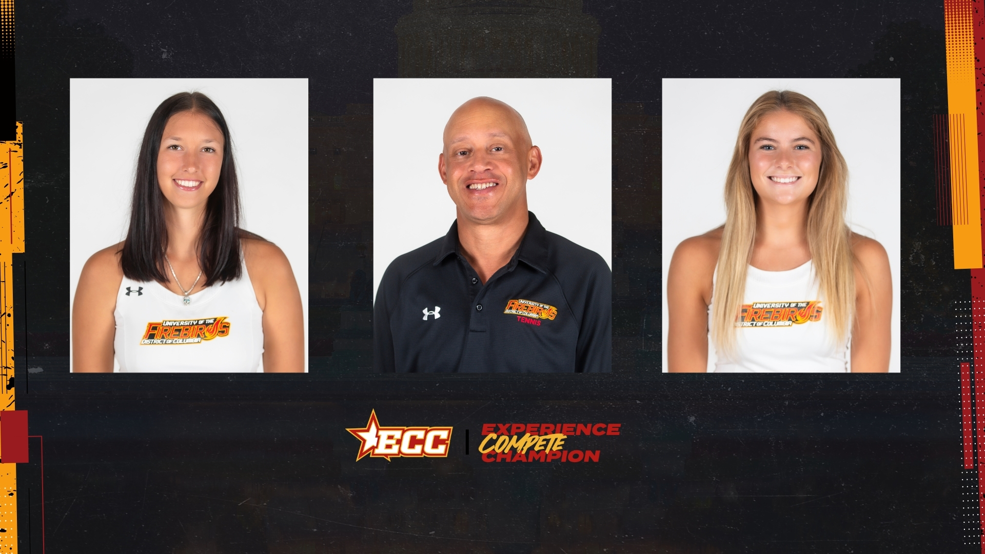 UDC’s Dickie Mahaffey Named ECC Coach of the Year; Polina Zelentsova and Celia Bastin Earn All-ECC Honors