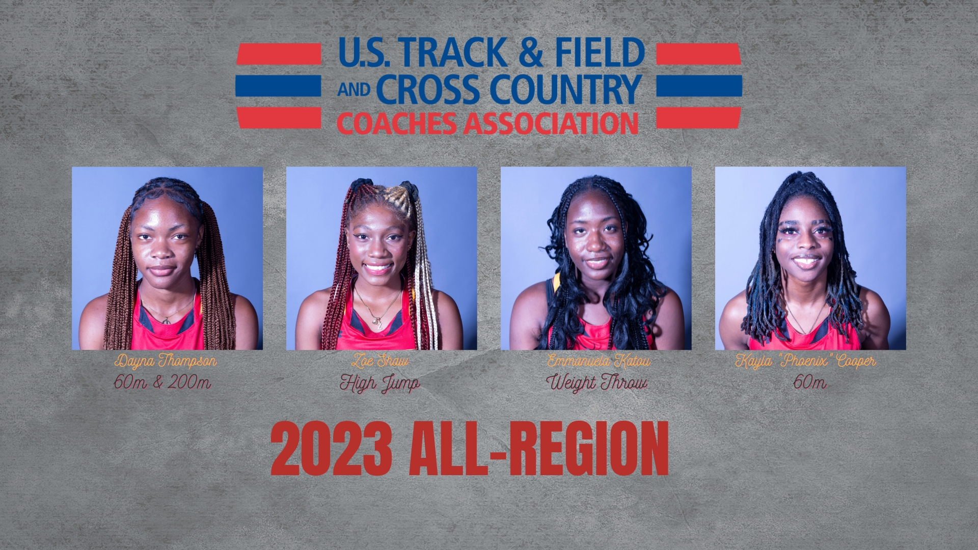 Four Women's Track & Field Student-Athletes Earn All-Region Honors